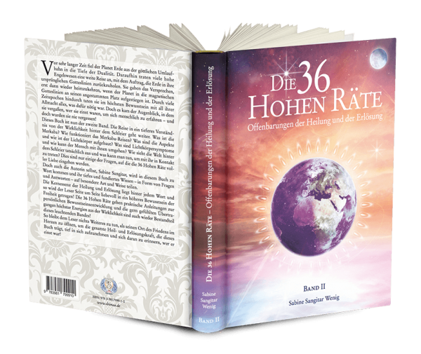 Buch: "Die 36 Hohen Räte" Band 2 - Offenbarungen der Heilung und der Erlösung